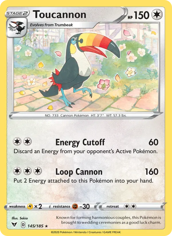 Toucannon 145 – Non-holo