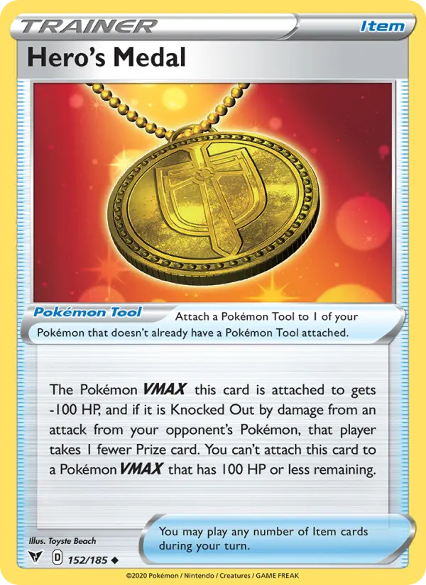 Hero's Medal 152 – Non-holo