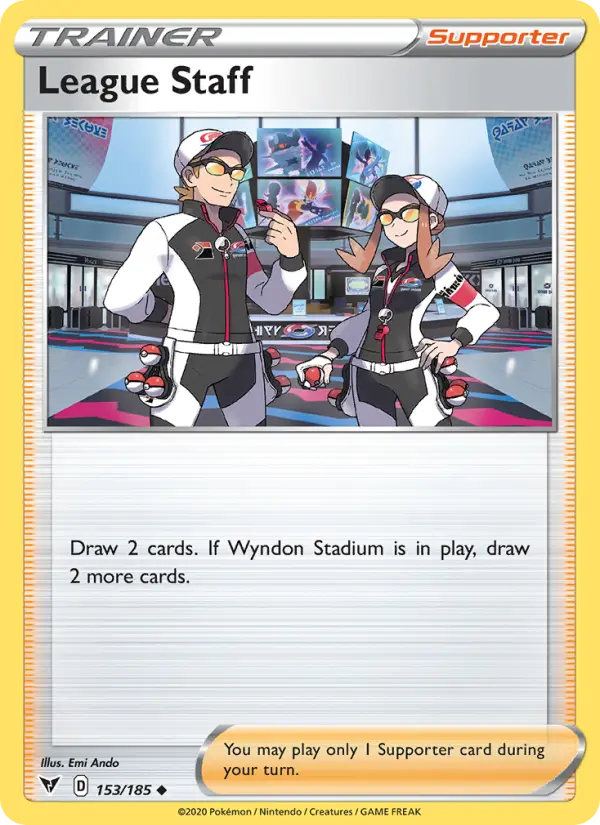 League Staff 153 – Non-holo