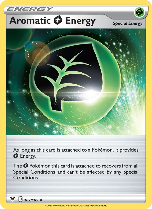 Aromatic Grass Energy 162 – Non-holo