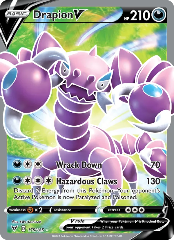 Drapion V 175 – Holo