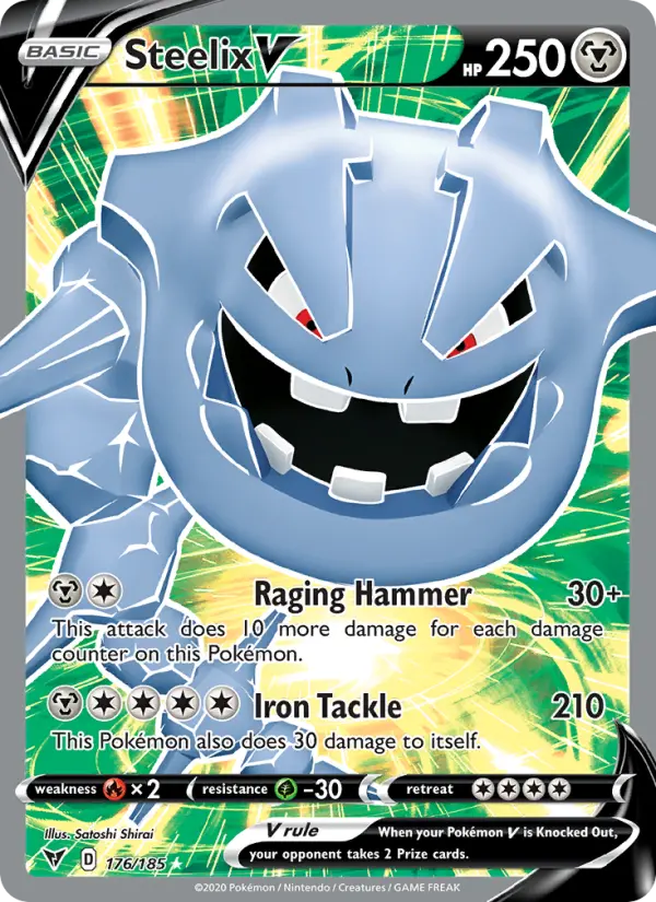 Steelix V 176 – Holo