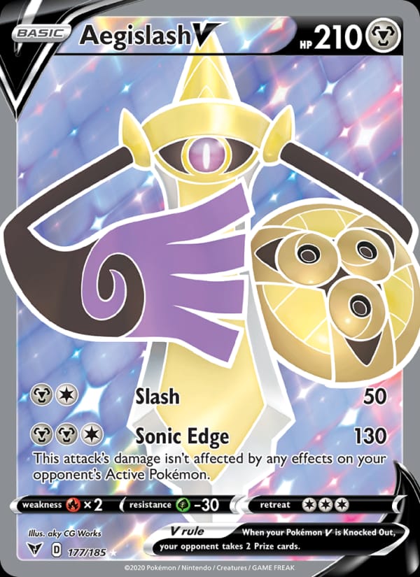 Aegislash V 177/185