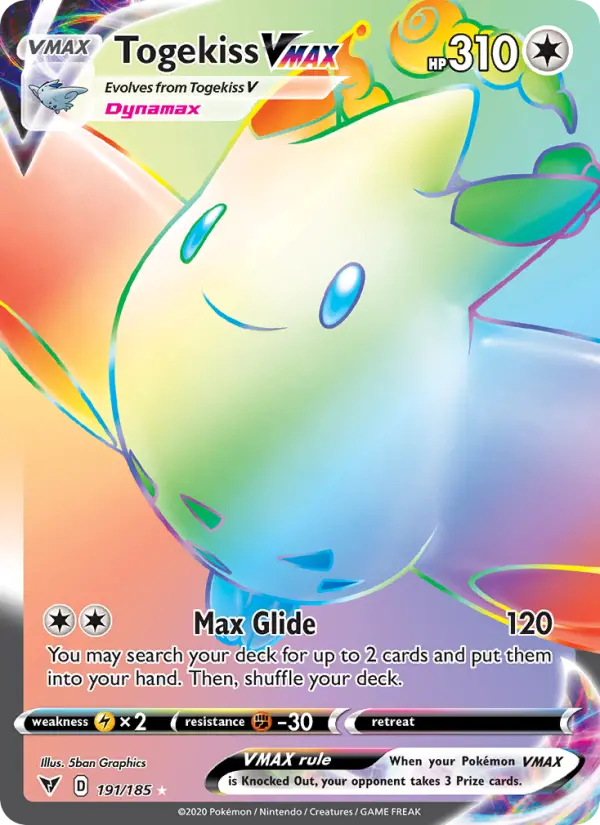 Togekiss VMAX 191 – Holo