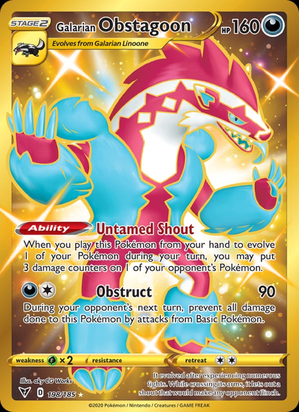 Galarian Obstagoon 198/185