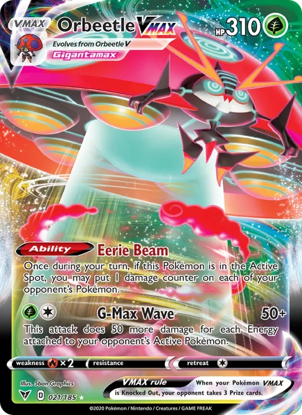 Orbeetle VMAX 21 – Holo