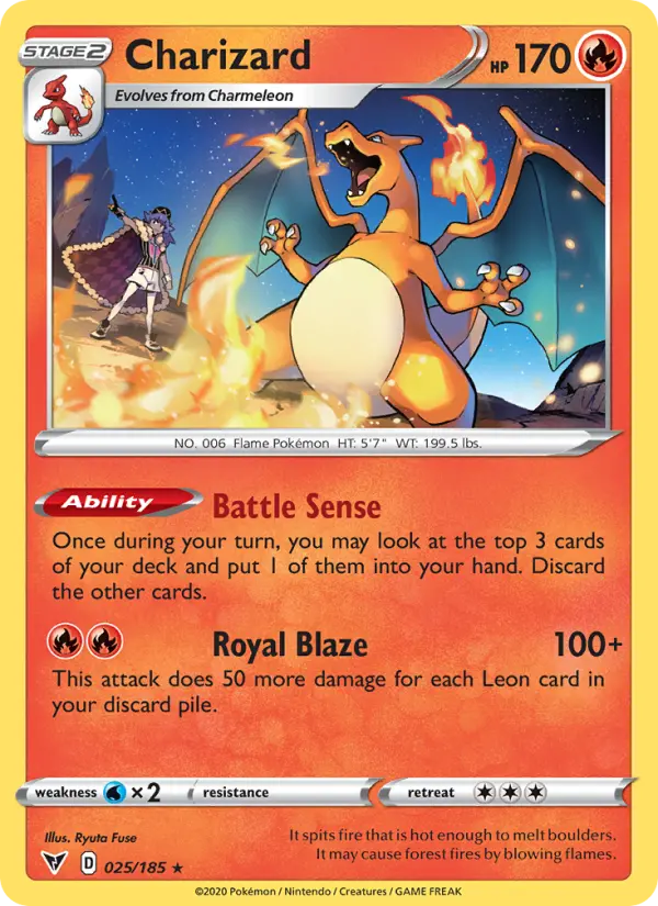 Charizard 25 – Non-holo