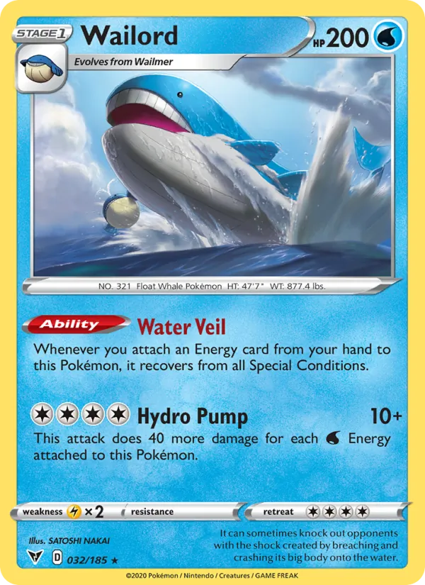 Wailord 32 – Reverse Holo