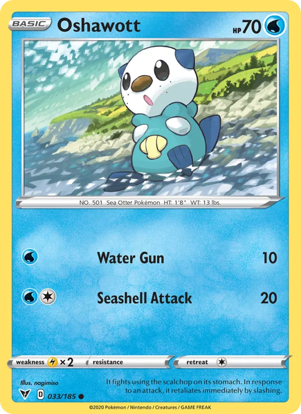Oshawott 33 – Non-holo