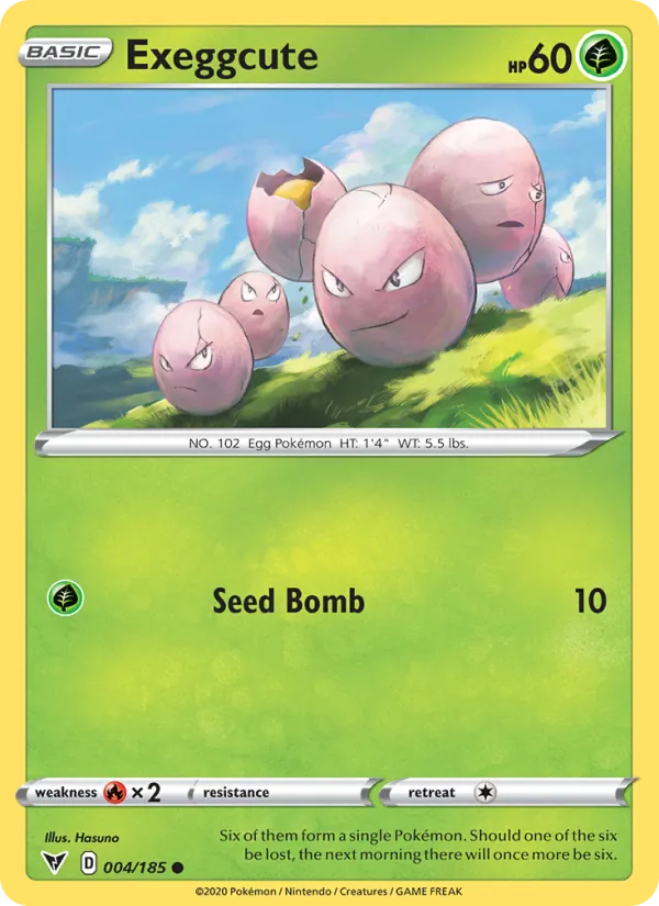 Exeggcute 4 – Non-holo