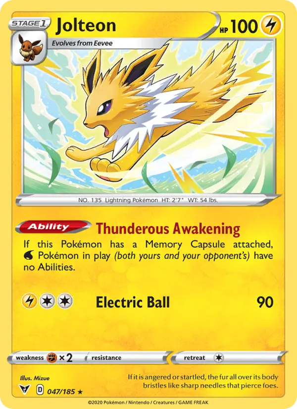 Jolteon 47 – Non-holo