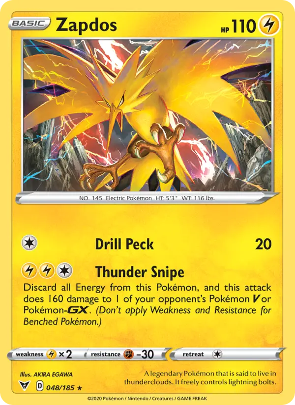 Zapdos 48 – Holo