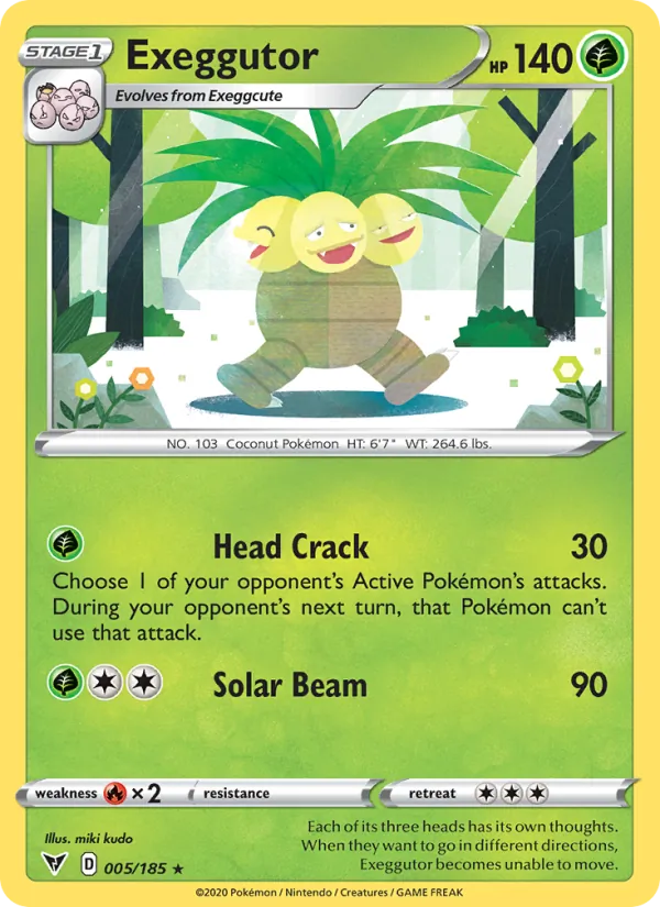 Exeggutor 5 – Non-holo