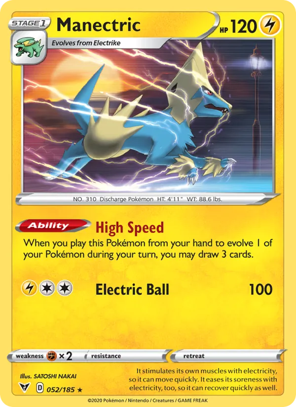 Manectric 52 – Non-holo