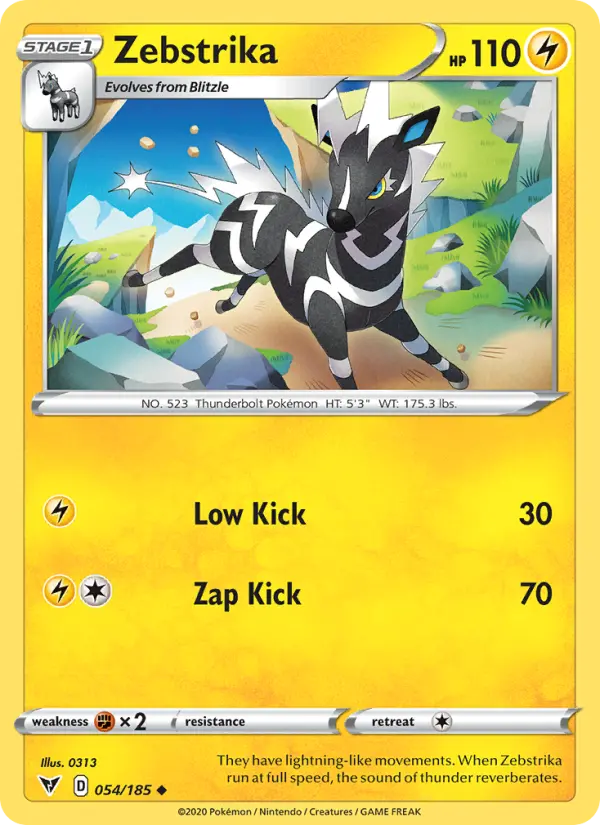 Zebstrika 54 – Non-holo