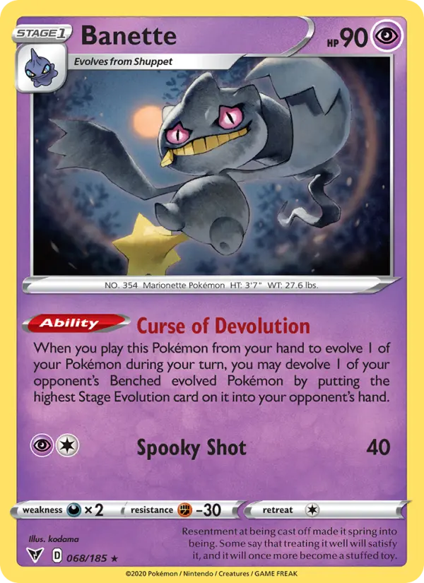 Banette 68 – Non-holo