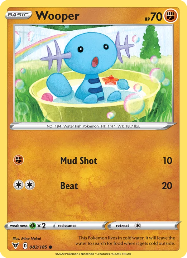 Wooper 83 – Non-holo