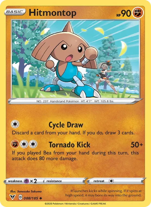 Hitmontop 88 – Non-holo