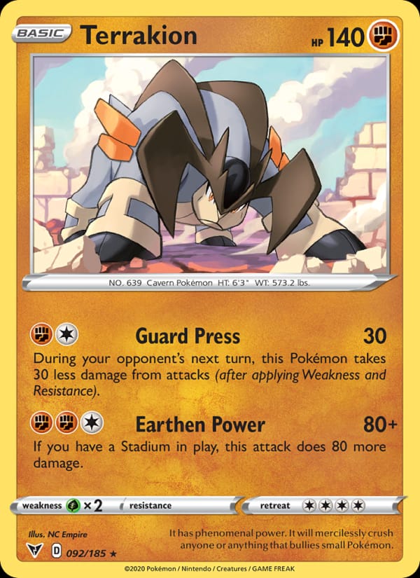 Terrakion 092/185