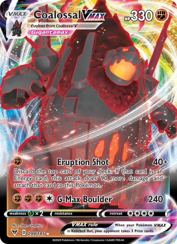 Coalossal VMAX 99 – Holo