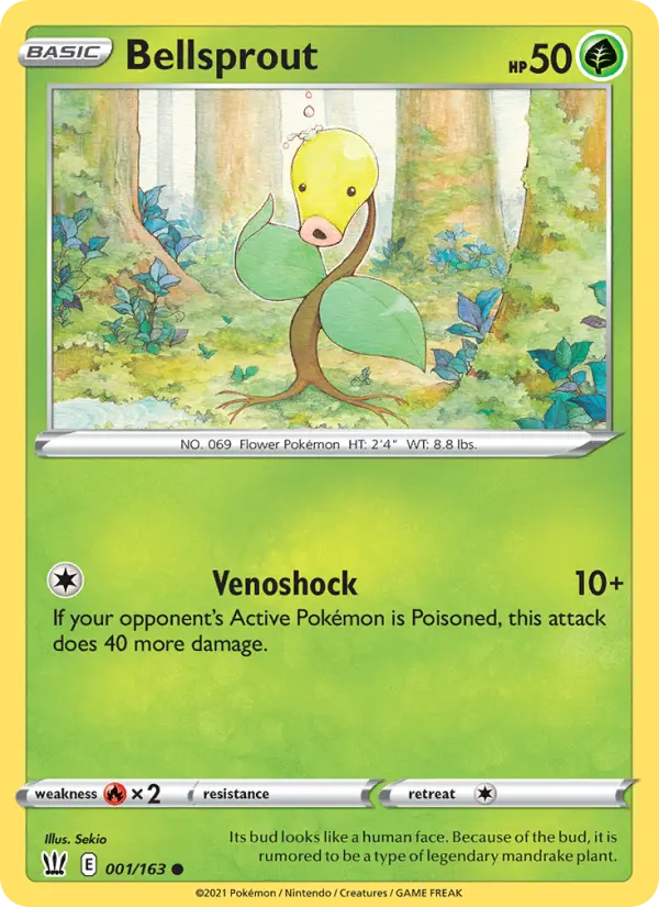 Bellsprout 1 – Non-holo