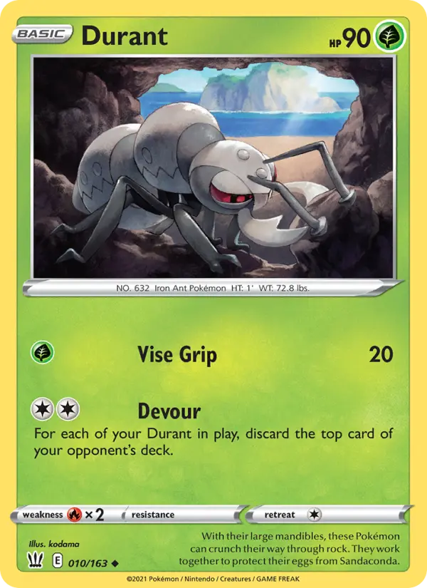 Durant 10 – Non-holo