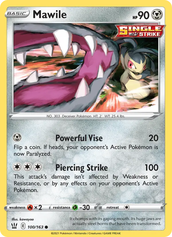 Mawile 100 – Non-holo