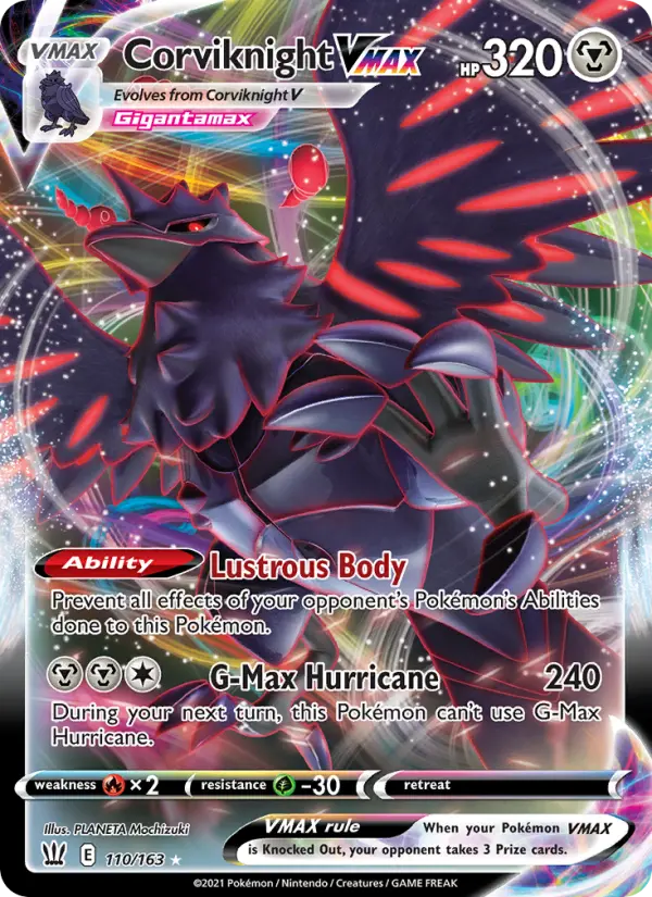 Corviknight VMAX 110 – Holo