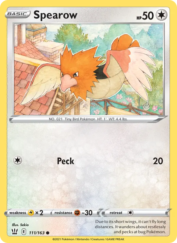 Spearow 111 – Non-holo