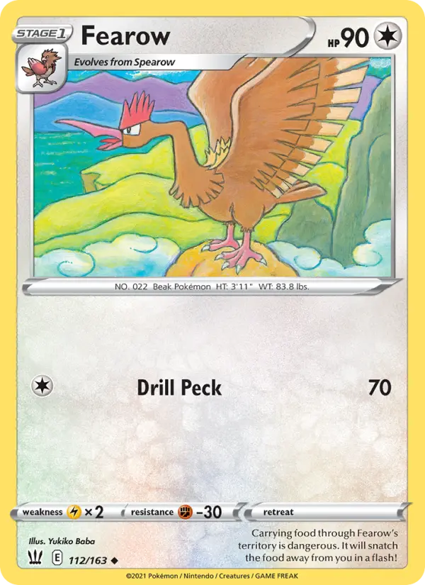 Fearow 112 – Non-holo