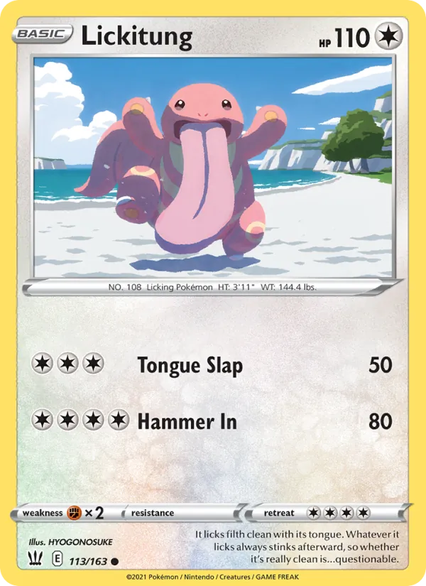 Lickitung 113 – Non-holo