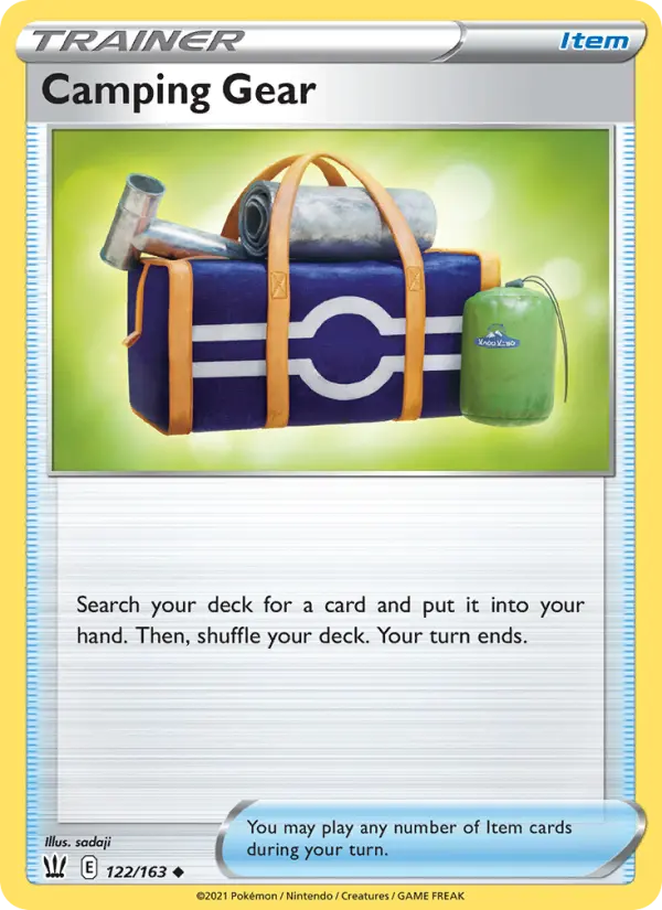 Camping Gear 122 – Non-holo