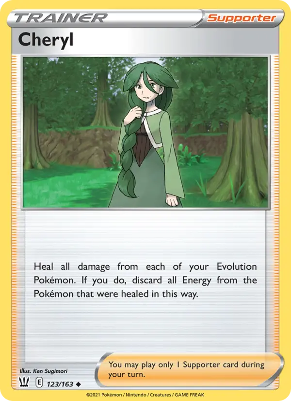 Cheryl 123 – Non-holo