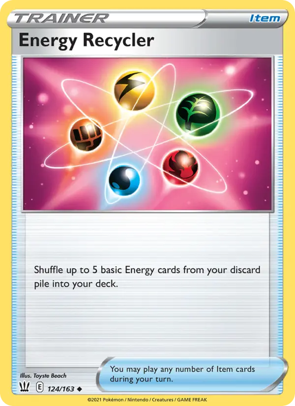 Energy Recycler 124 – Non-holo