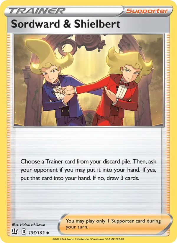 Sordward & Shielbert 135 – Non-holo