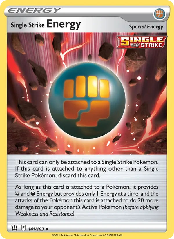 Single Strike Energy 141 – Non-holo