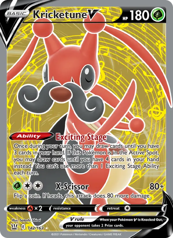 Kricketune V 142 – Holo