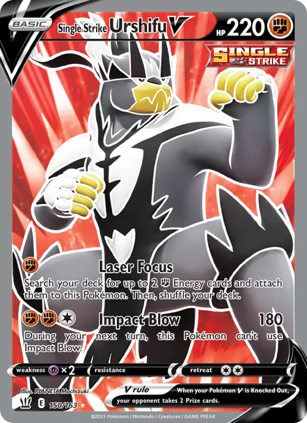 Single Strike Urshifu V 150 – Holo