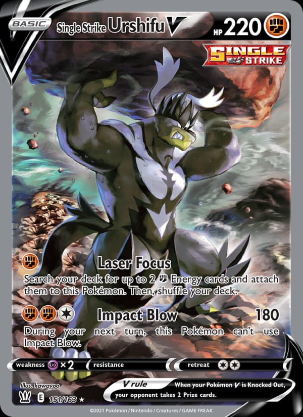 Single Strike Urshifu V 151/163