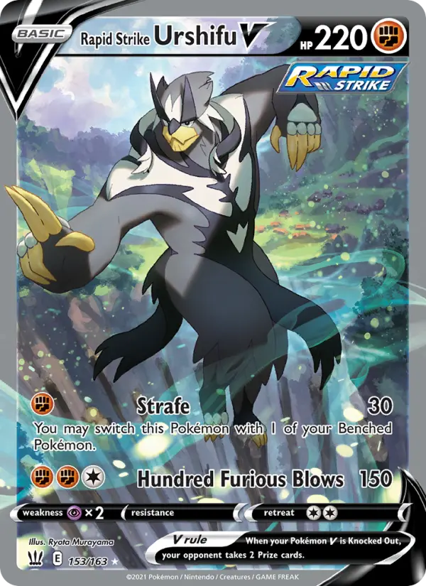 Rapid Strike Urshifu V 153 – Holo