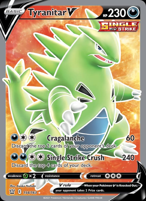 Tyranitar V 154/163
