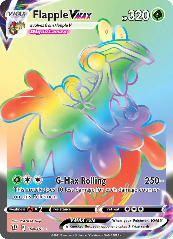 Flapple VMAX 164 – Holo