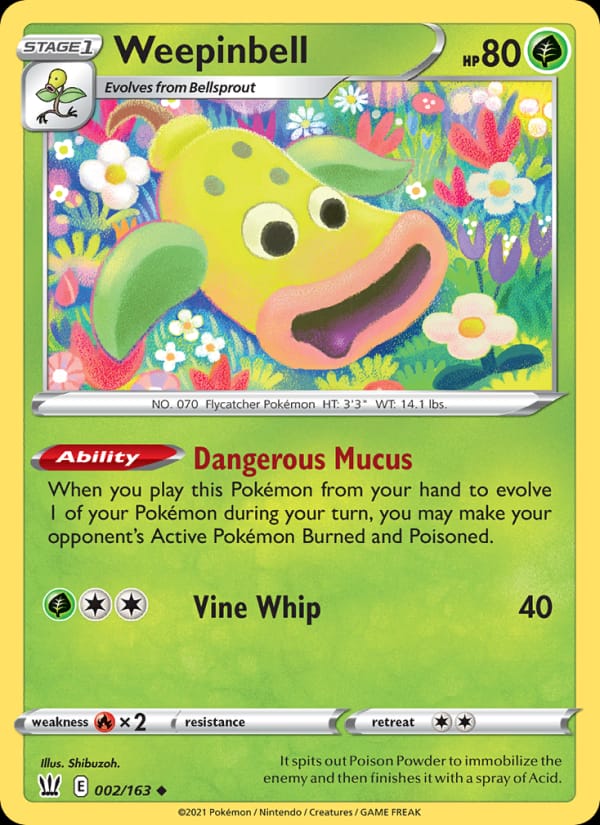 Weepinbell 002/163