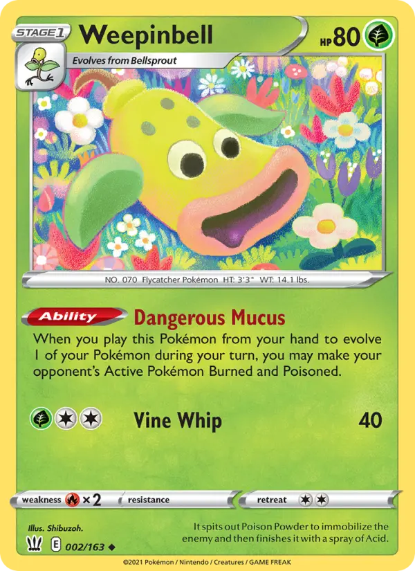 Weepinbell 2 – Non-holo