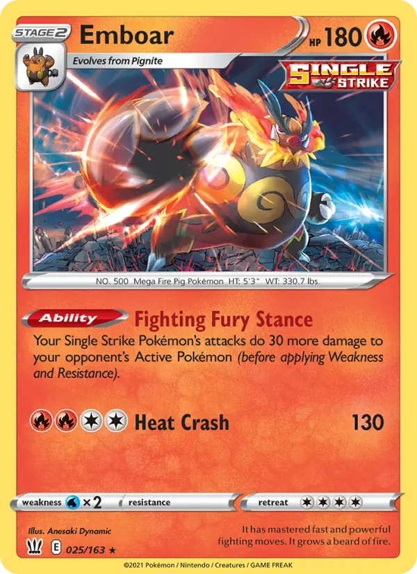 Emboar 25 – Holo