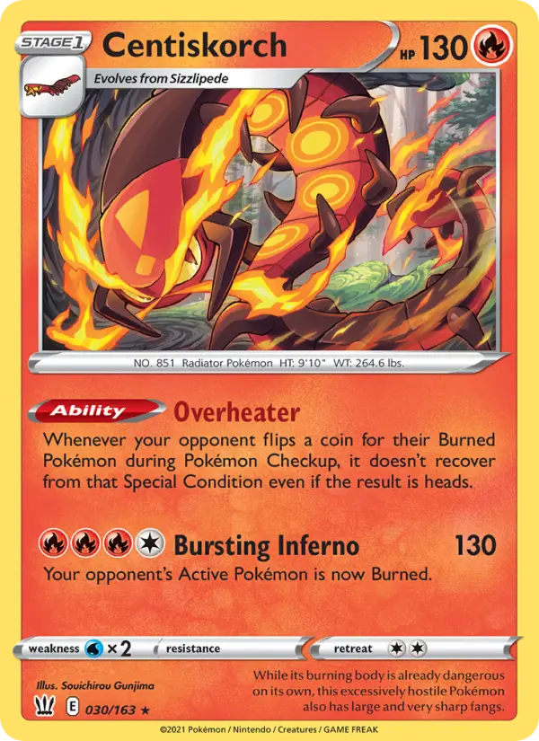Centiskorch 30 – Non-holo