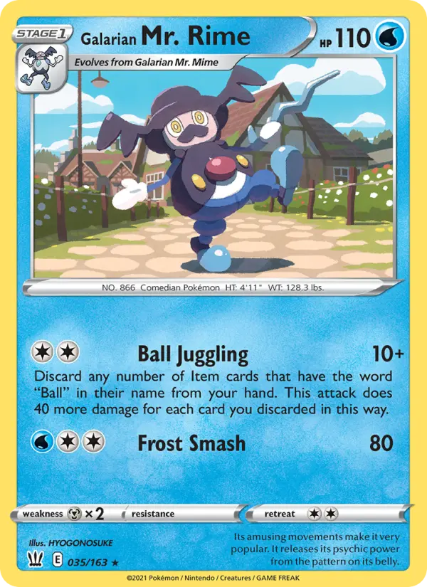 Galarian Mr. Rime 35 – Non-holo