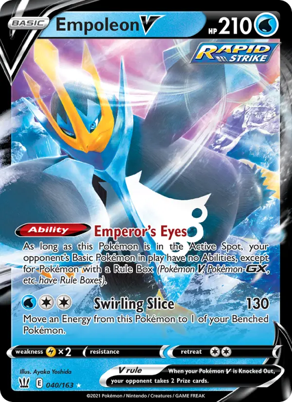 Empoleon V 40 – Holo