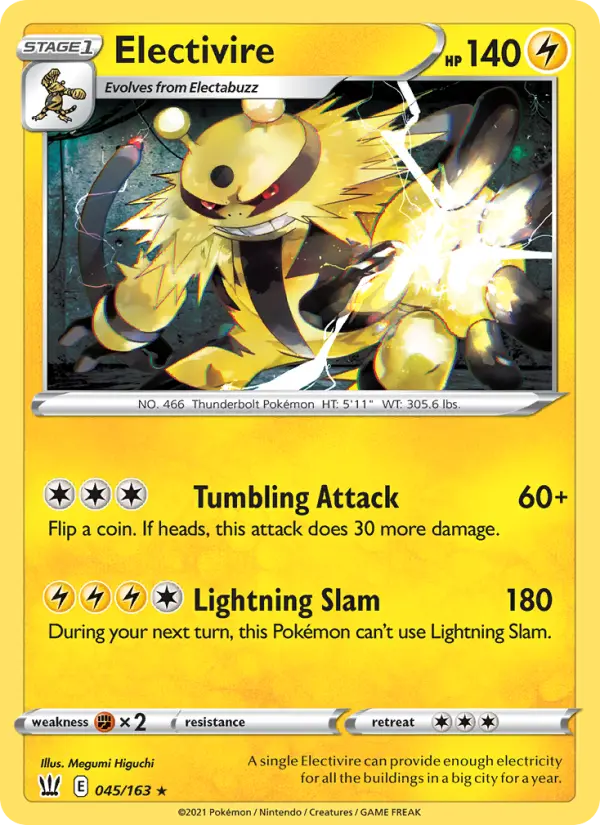 Electivire 45 – Non-holo