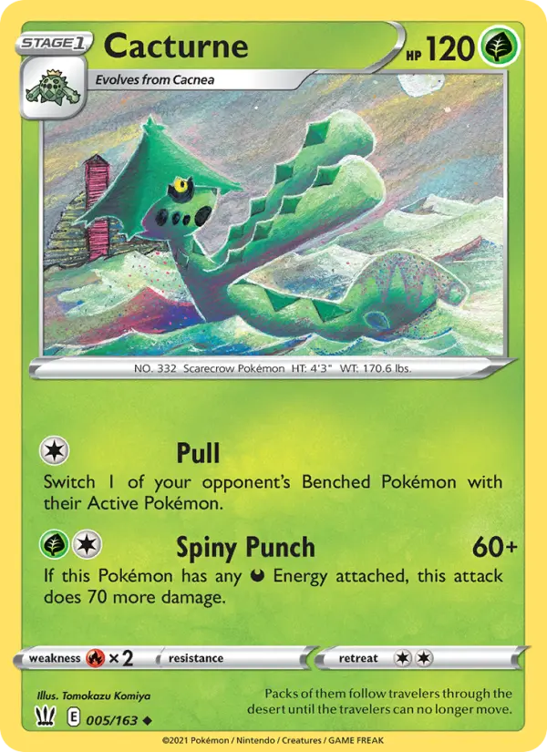 Cacturne 5 – Non-holo